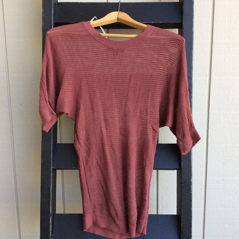 Maroon Sweater Tunic